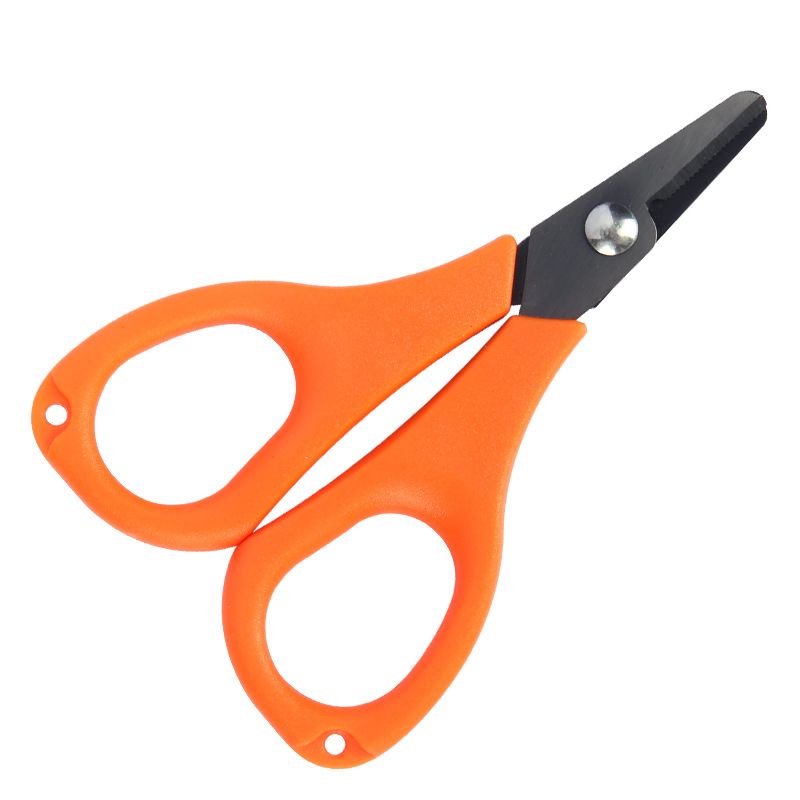 Straight Shears Non-Sticking Sharp Blade Comfort Grip Blunt Tip Safety Cutting