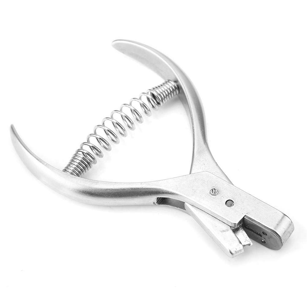 Hand Held ID Card Slot Hole Punch Metal Puncher Pliers Punching Tool for ID — image 1