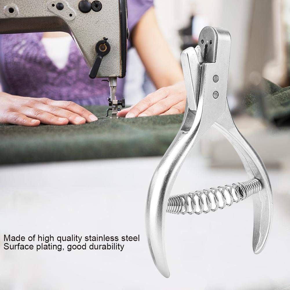 Hand Held ID Card Slot Hole Punch Metal Puncher Pliers Punching Tool for ID view 4