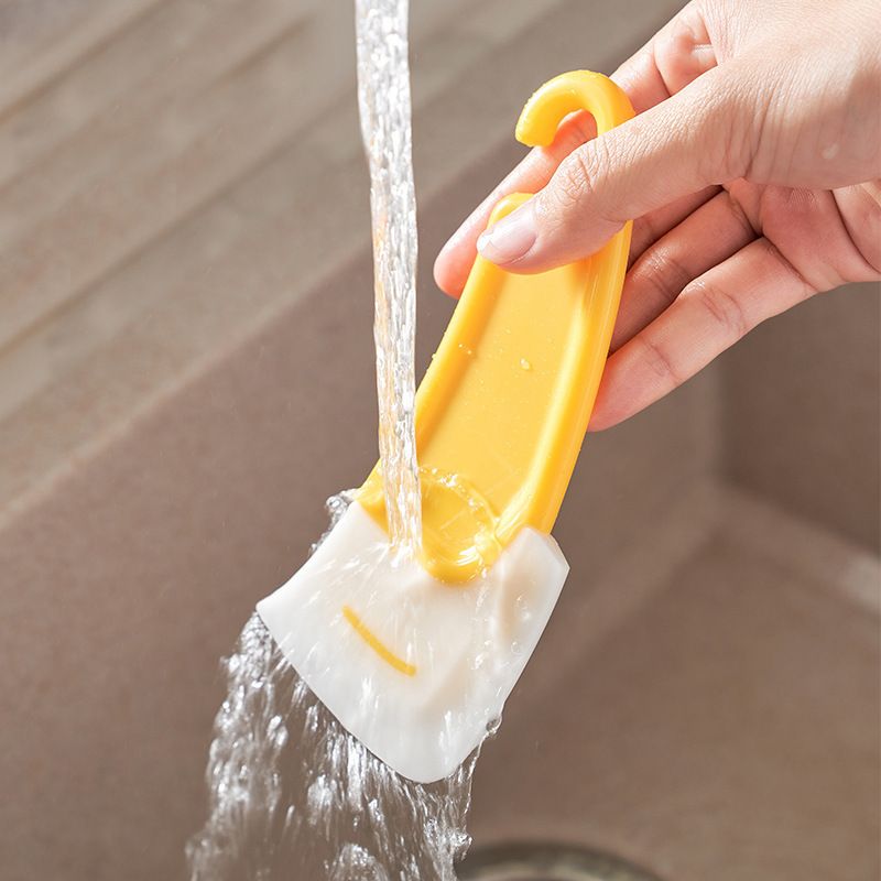 Kitchen Silicone Spatula for Dirty Fry Pan Dish Pot Washing Scraper Cleaning view 2