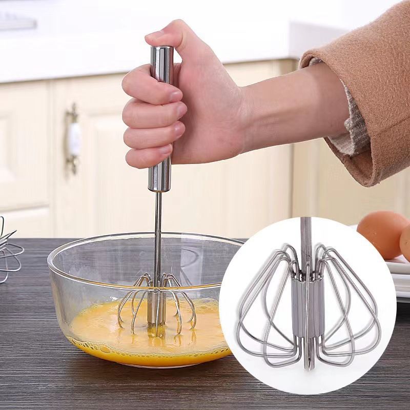 Steel Semi-Automatic Whisk view 3