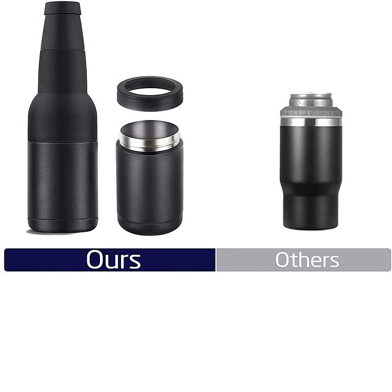 Beer Holder Vacuum Insulated Double Walled Stainless Steel Beer Can and Bottle view 5