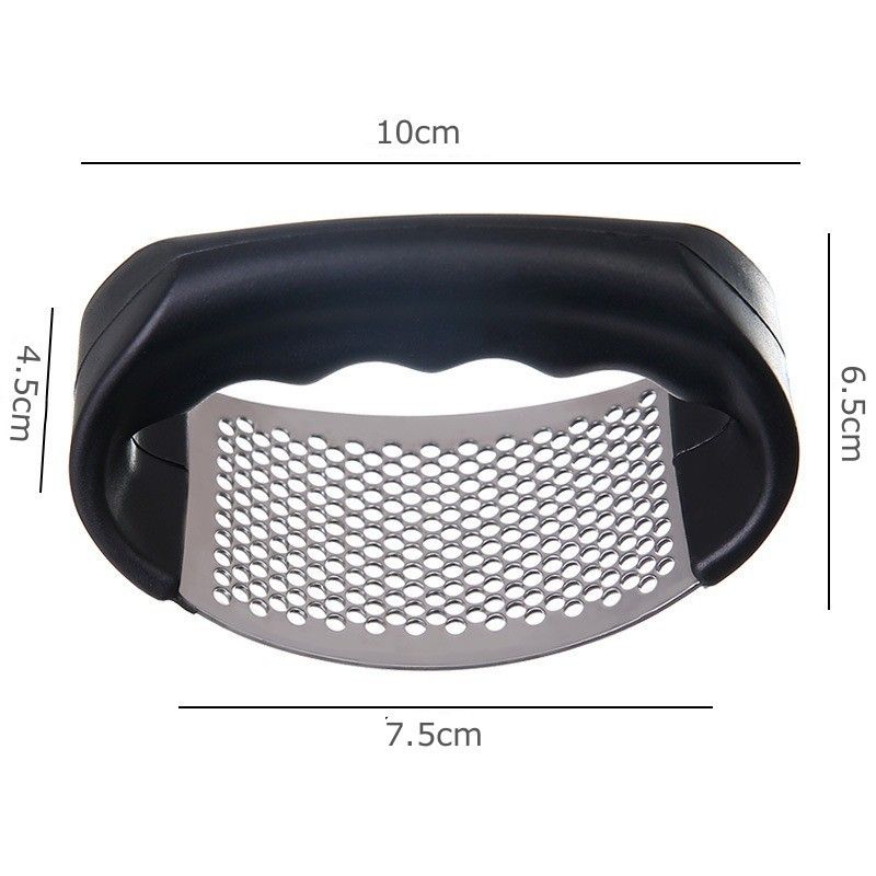 Garlic Grater Hand Press Tool Stainless Steel Non-Slip Handle Grip Grater view 4