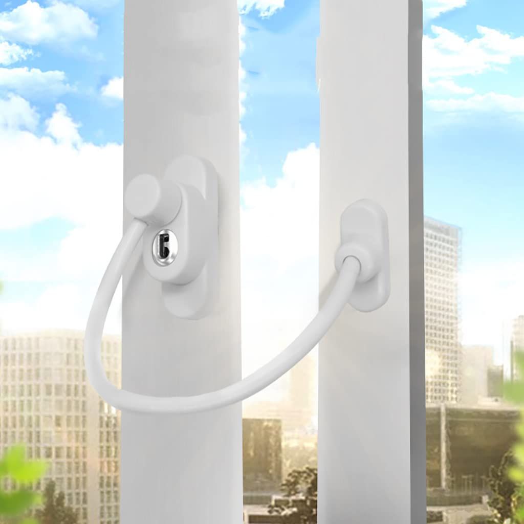 window locks,window restrictor,Lockable Window Restrictor With Keys And view 2