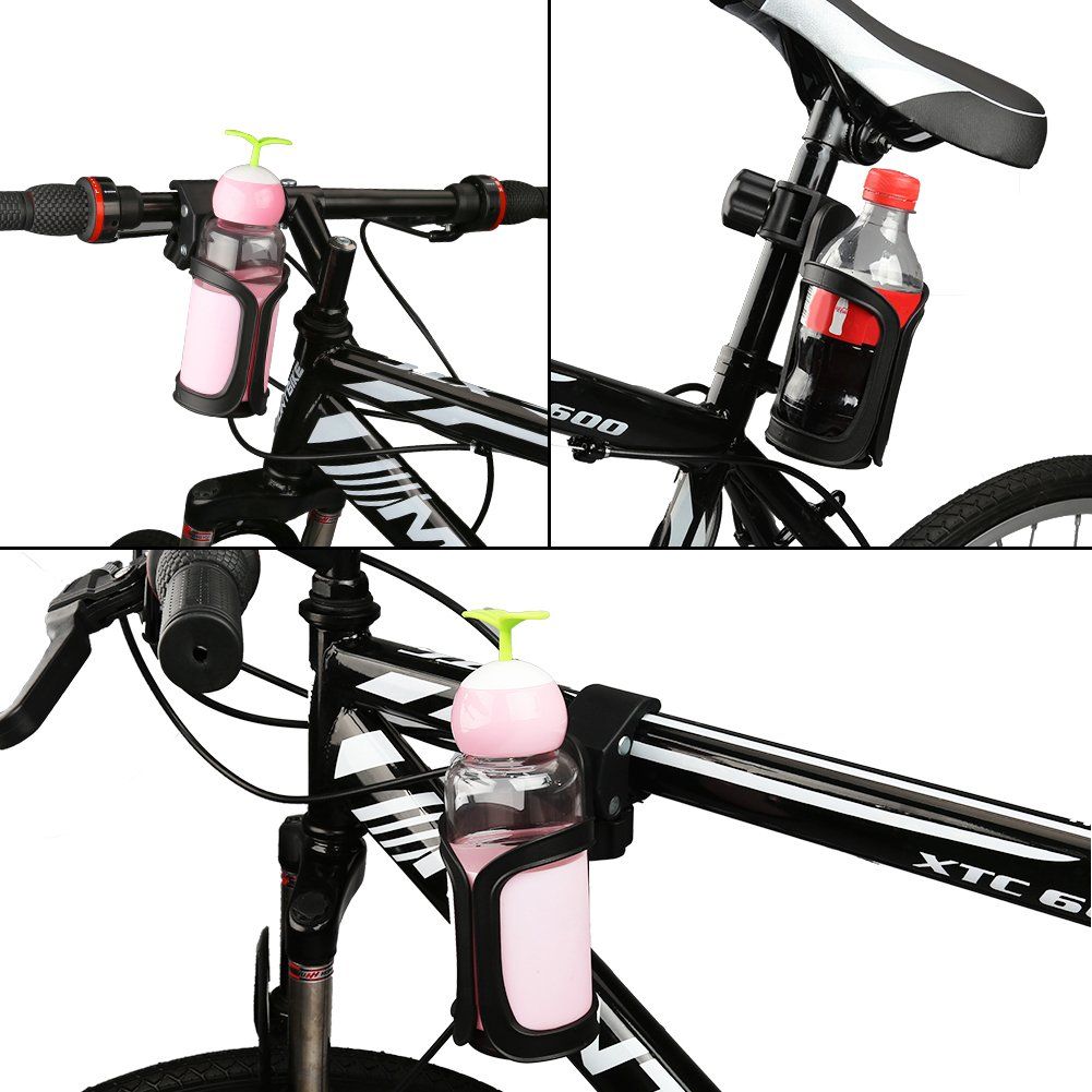 Bike Cup Holder, Bike Water Bottle Holders, Universal Rotation Cup Holder for view 3