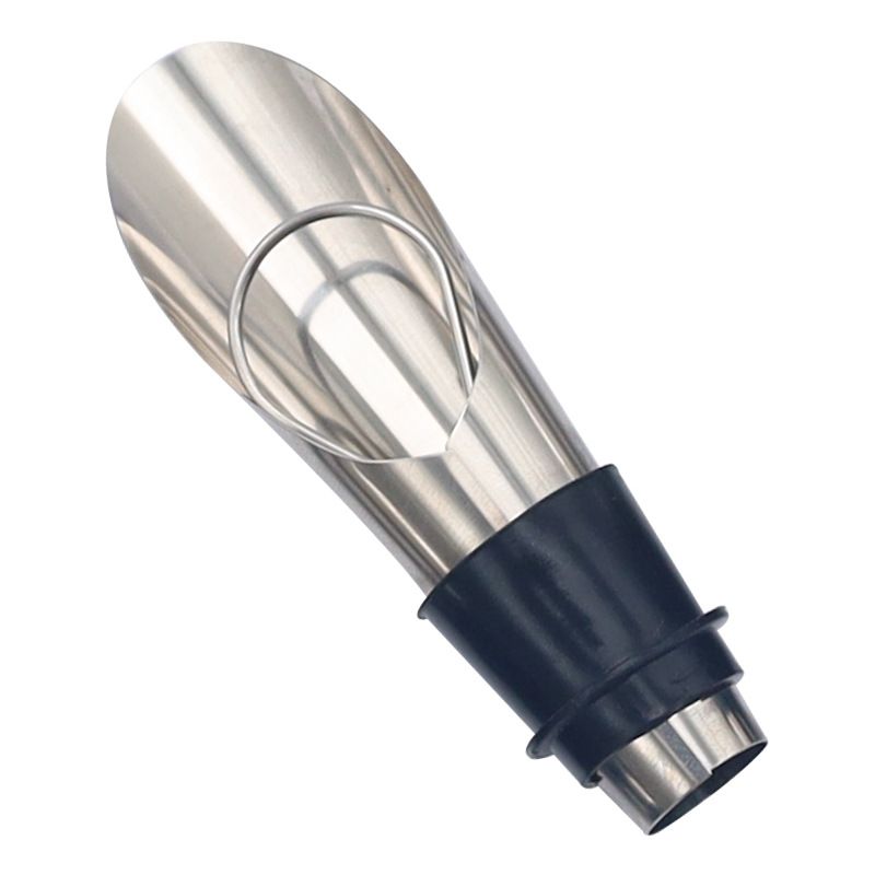 Stainless steel Wine Pourer and Stopper view 2