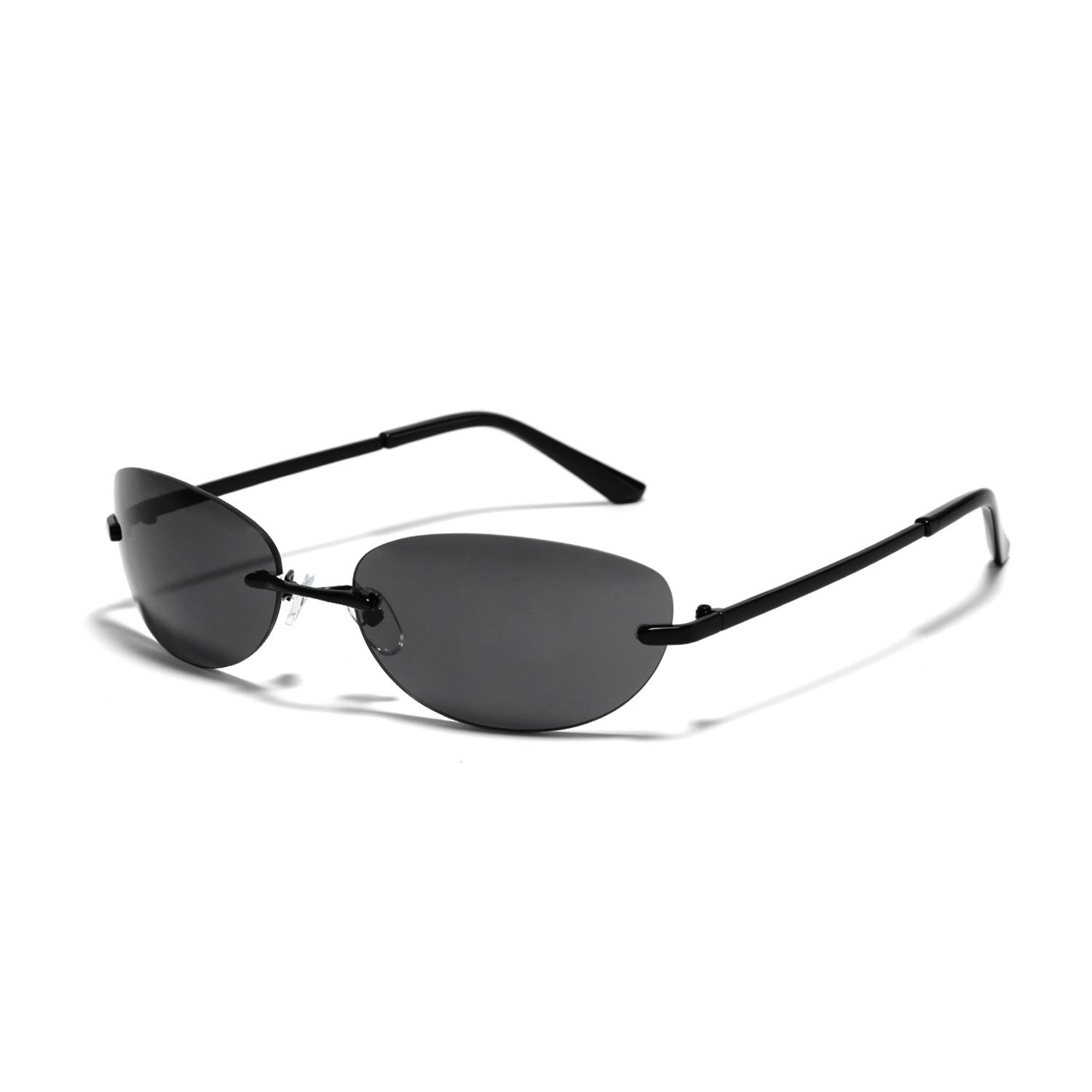 2 Pairs Rimless Bifocal Reading Glasses UV Protection Sunglasses Anti Blue view 4