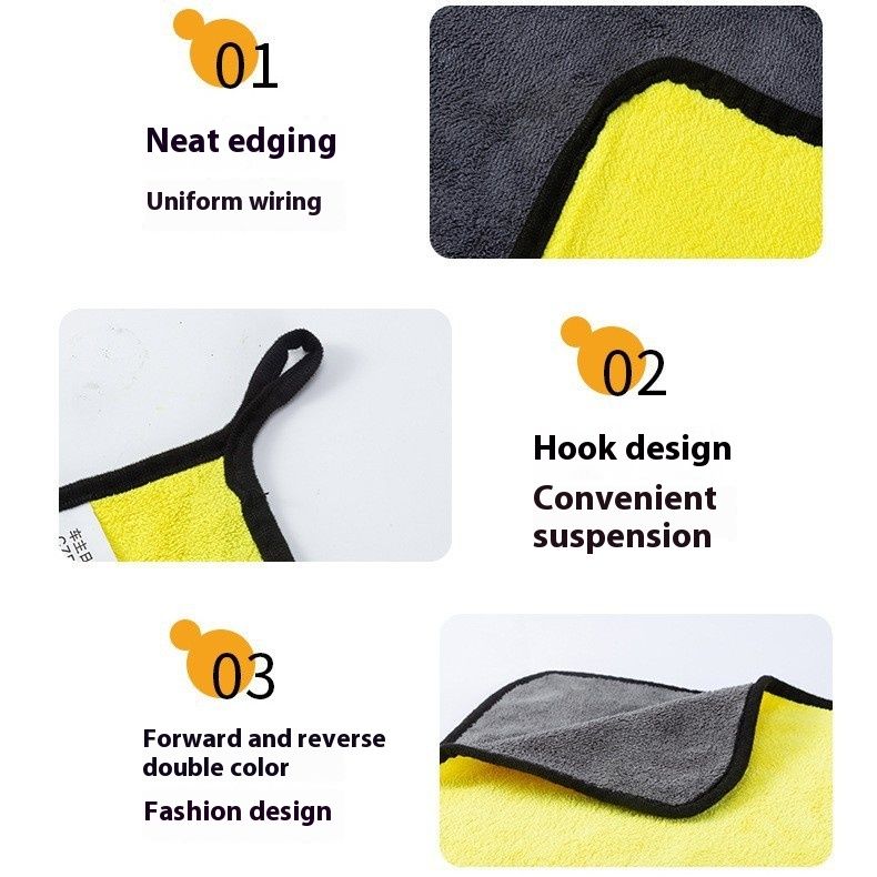 5 Pack Microfiber Cleaning Towels view 5