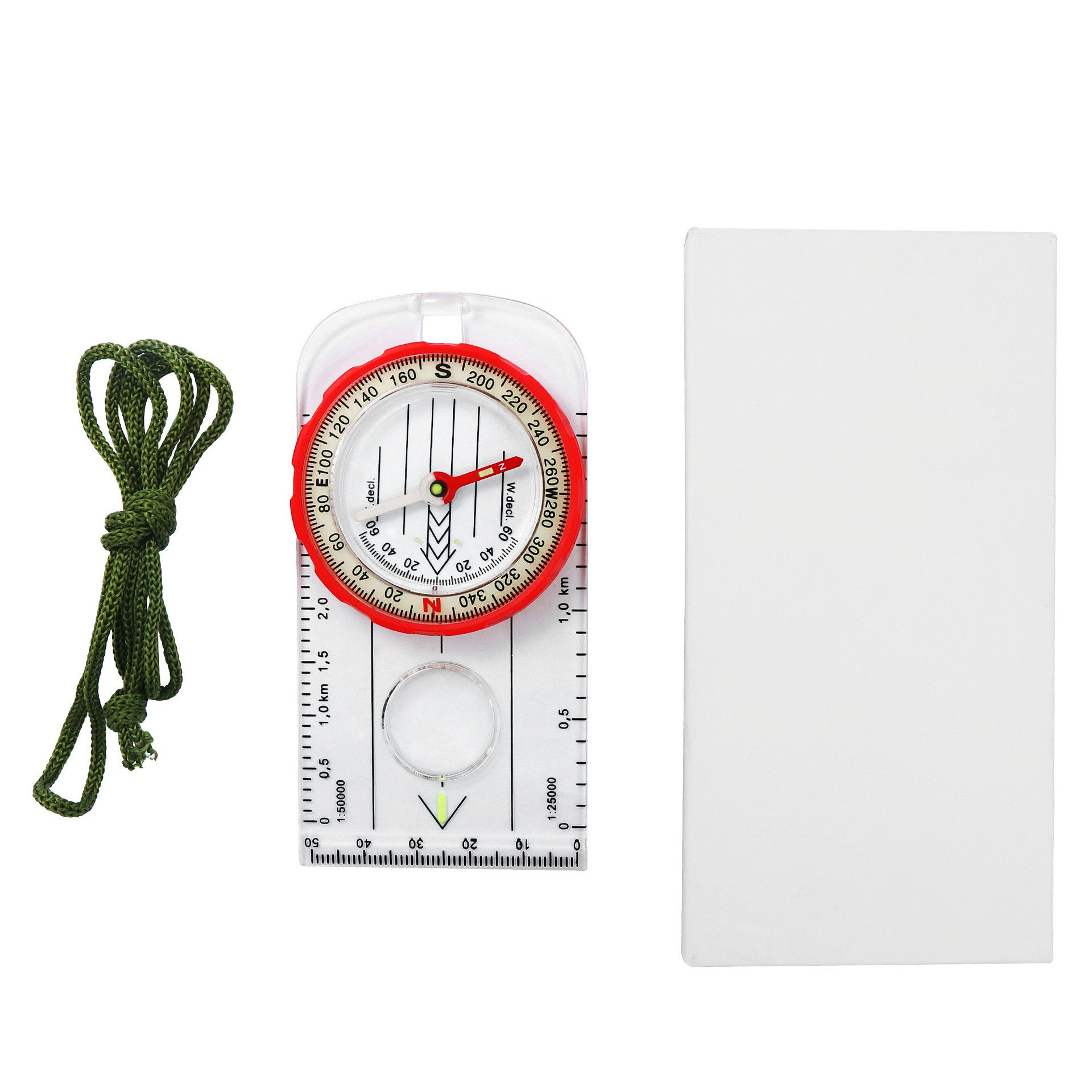 Camping Compass - Luminous Hiking Compass - Magnetic Survival Compass