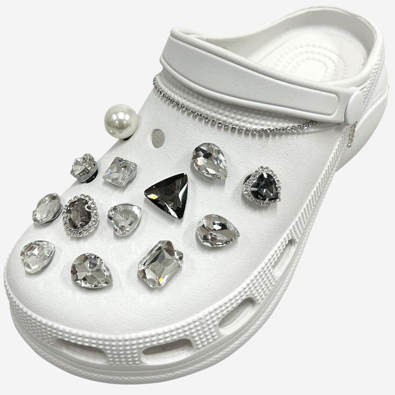 Bling Shoe Charms for Women Girl - Shoe Decoration Charms Crystal Diamond view 2