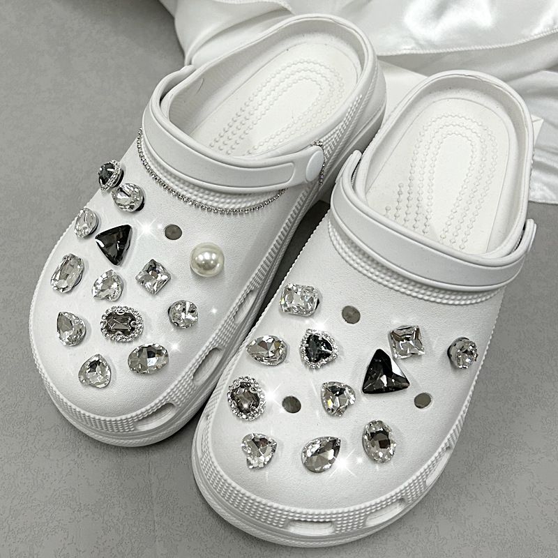 Bling Shoe Charms for Women Girl - Shoe Decoration Charms Crystal Diamond view 3