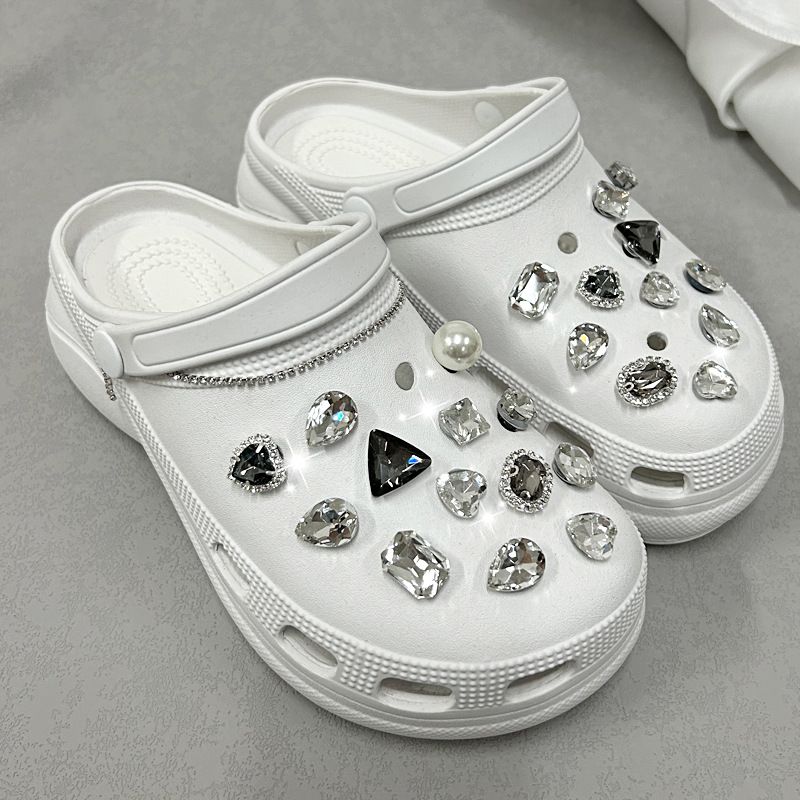 Bling Shoe Charms for Women Girl - Shoe Decoration Charms Crystal Diamond view 4