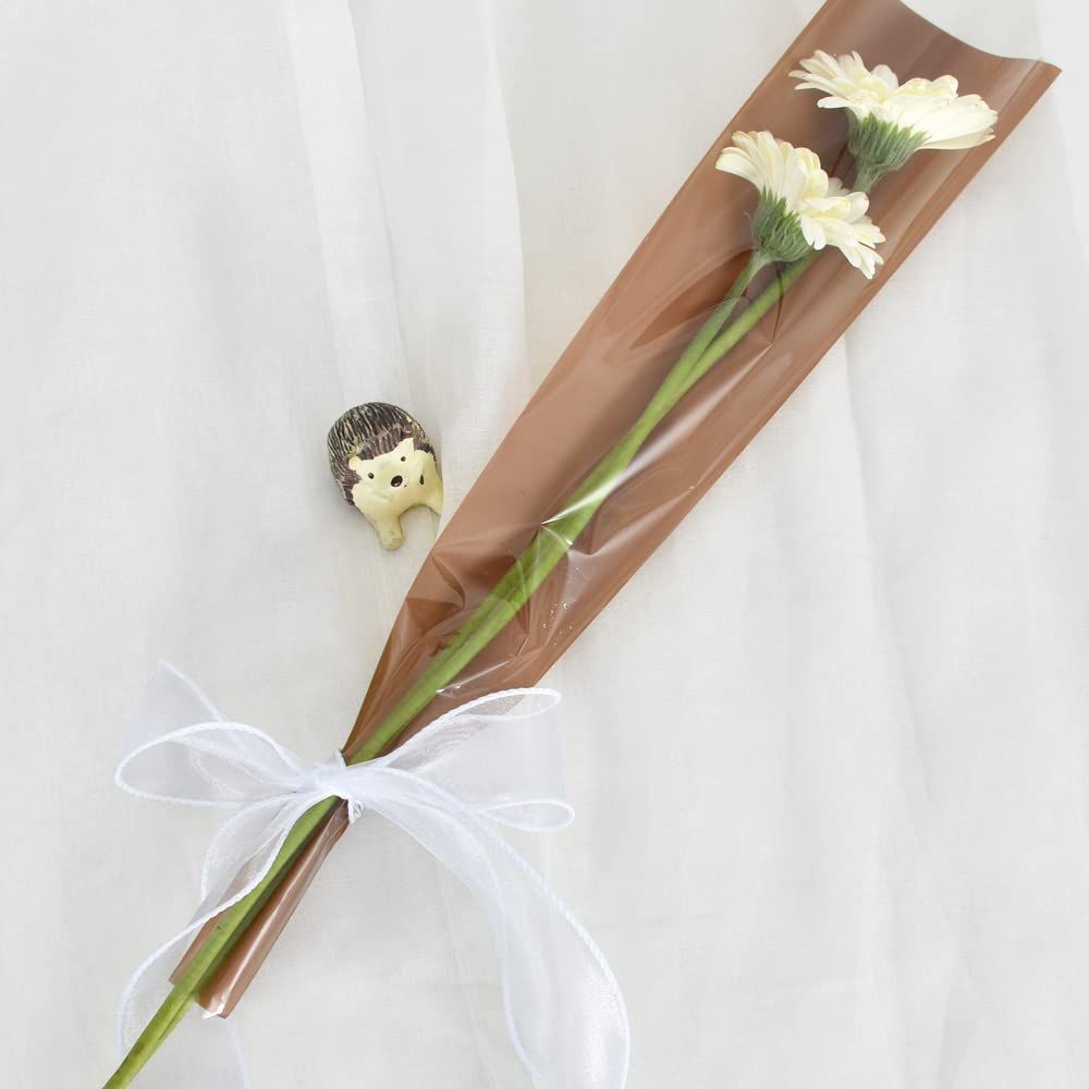 Wide White Wired Ribbon Ribbons for Crafts Floral Bouquets Wedding Car Party view 5