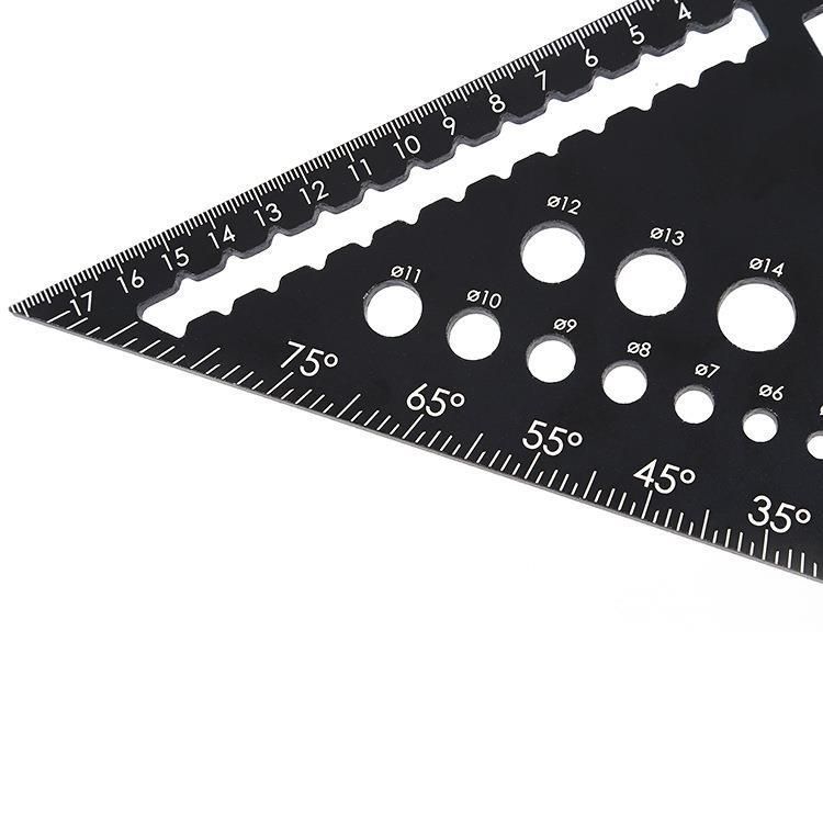 Rafter Square and Slide Ruler Set - Versatile 7 Inch Aluminum Alloy Carpenter view 4