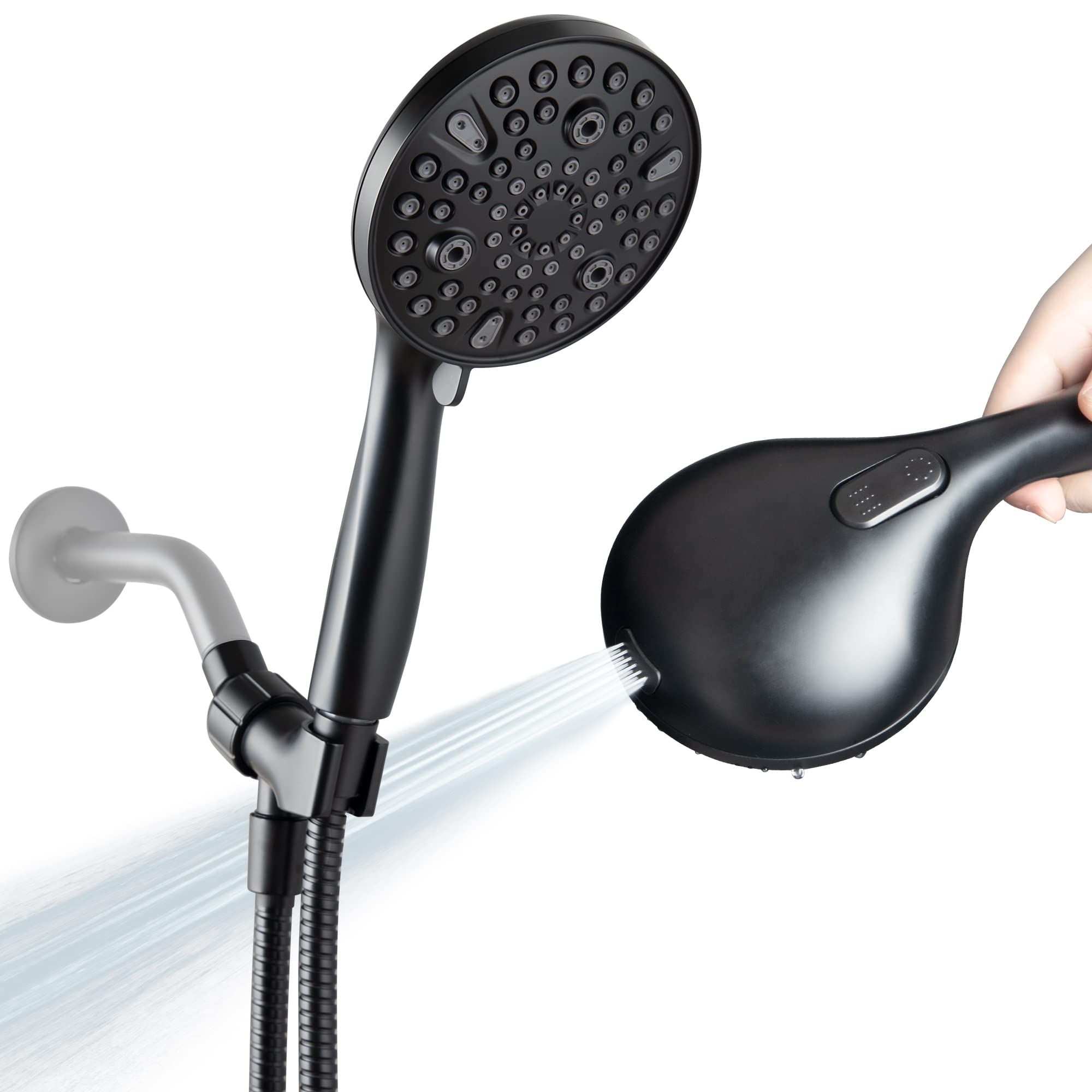 High Pressure 10 Functions Shower Head with handheld
