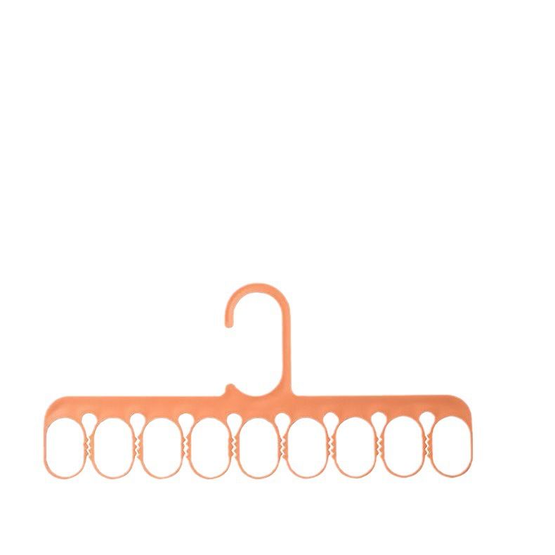 Wardrobe Organizer Rack, Multifunctional Space Saving 9 Hole Clothes Hanger — image 1