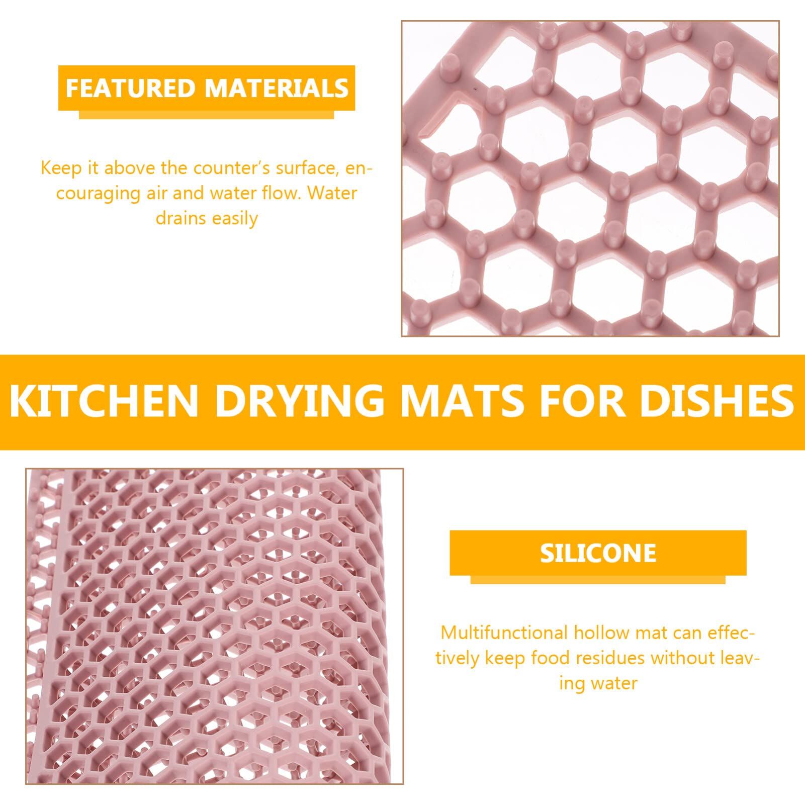 Silicone Table Mat Silicon Utensils Silicone Utensil Rest Dish Drainer Mats view 4