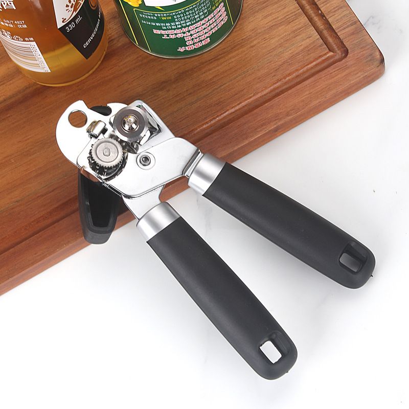Can Opener Manual Handheld Strong Manual Can Opener Smooth Edge Cut view 2
