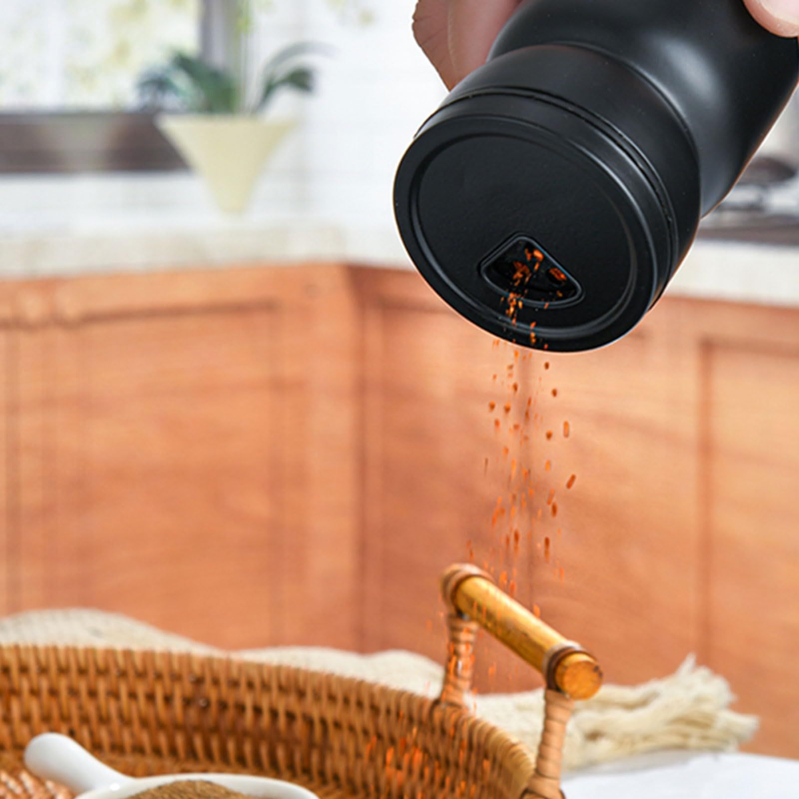 Seasonings Jar Condiment Bottle And Container With Lid Stickers For Kitchen view 4