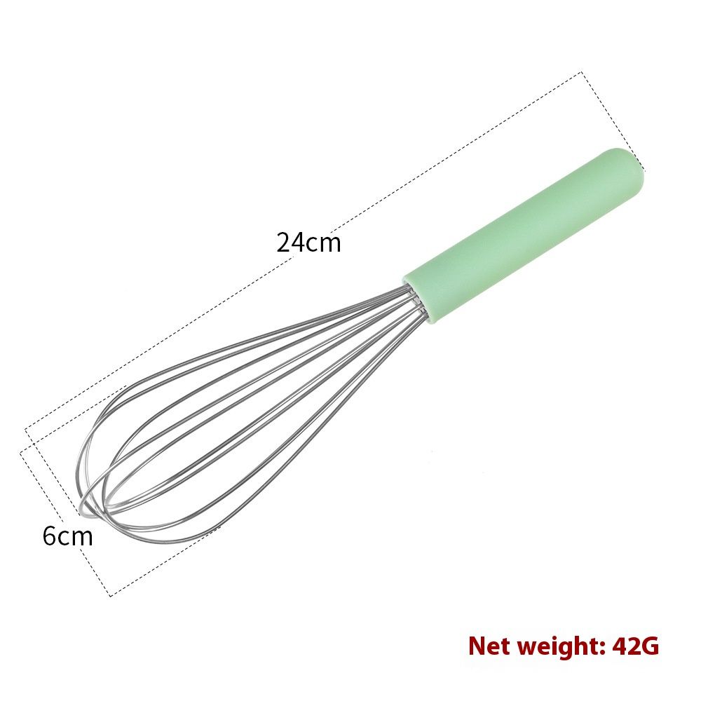 high temperature and easy to clean silicone whisk view 5
