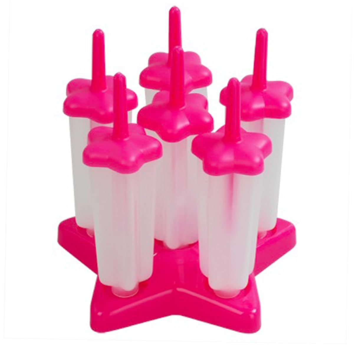 Popsicle Molds 6 Pieces Ice Pop Makers Reusable Ice Cream Mold Homemade DIY view 2