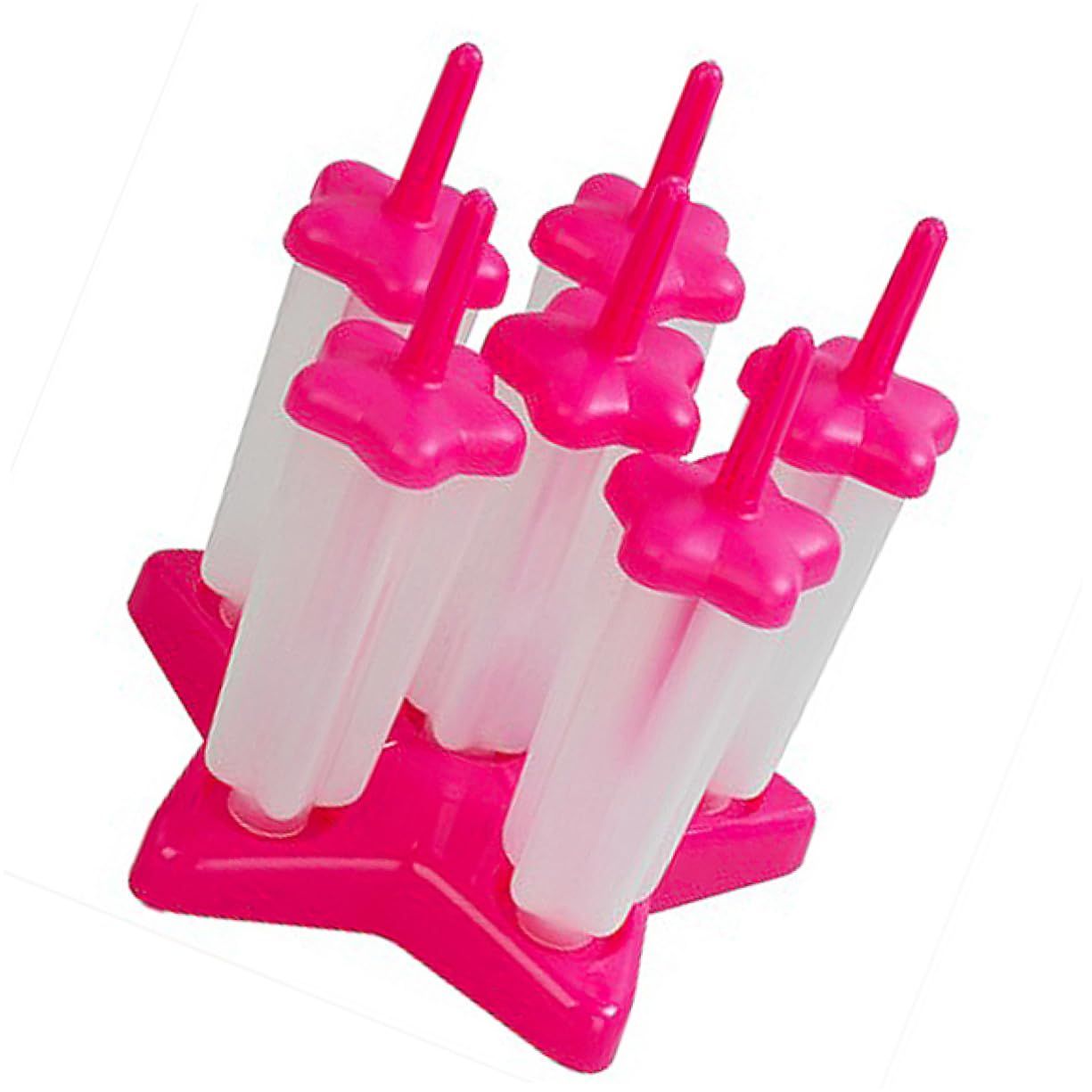 Popsicle Molds 6 Pieces Ice Pop Makers Reusable Ice Cream Mold Homemade DIY view 4