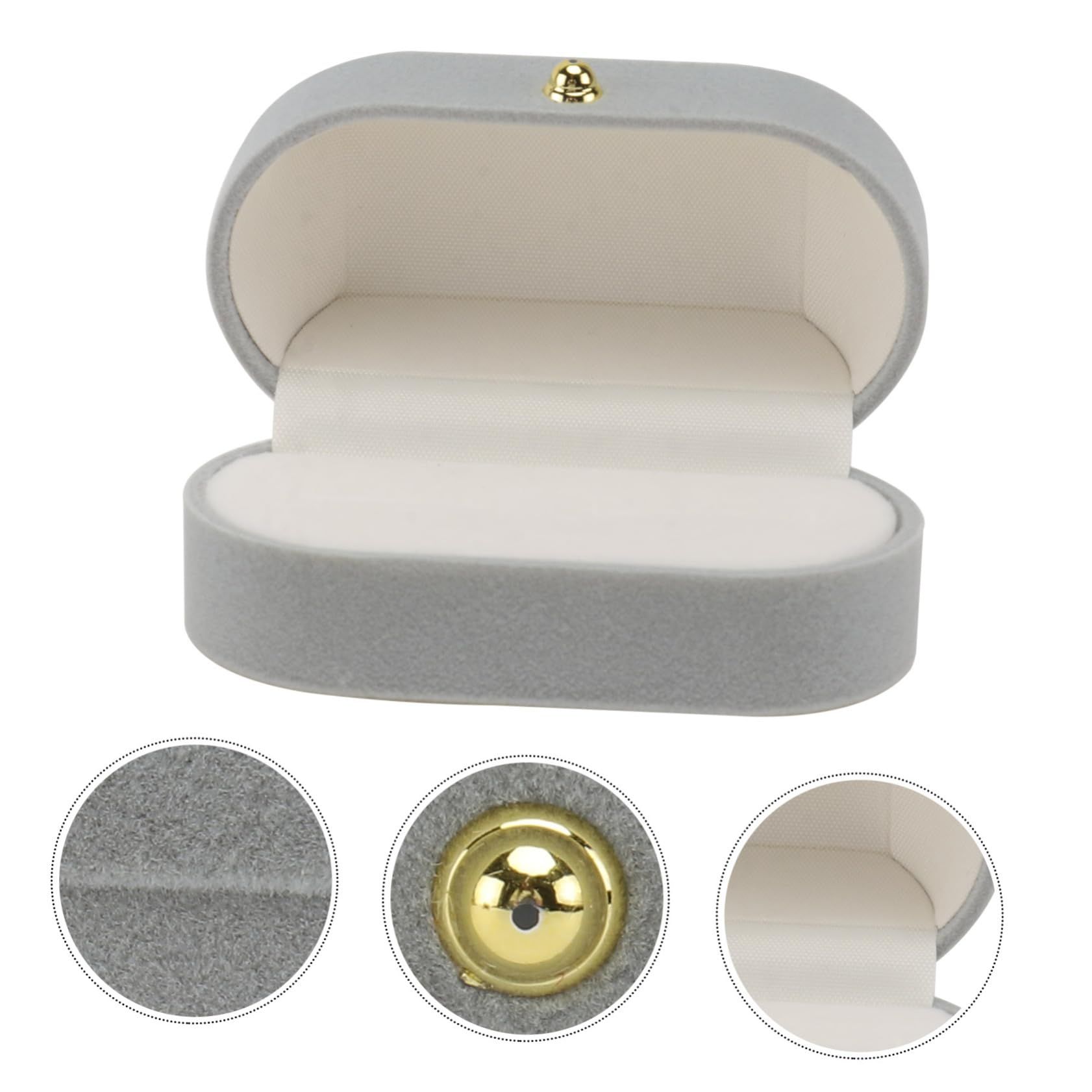 Boxes Ring Storage Case Storage Container Storage Case Finger Ring Case Zombie view 2
