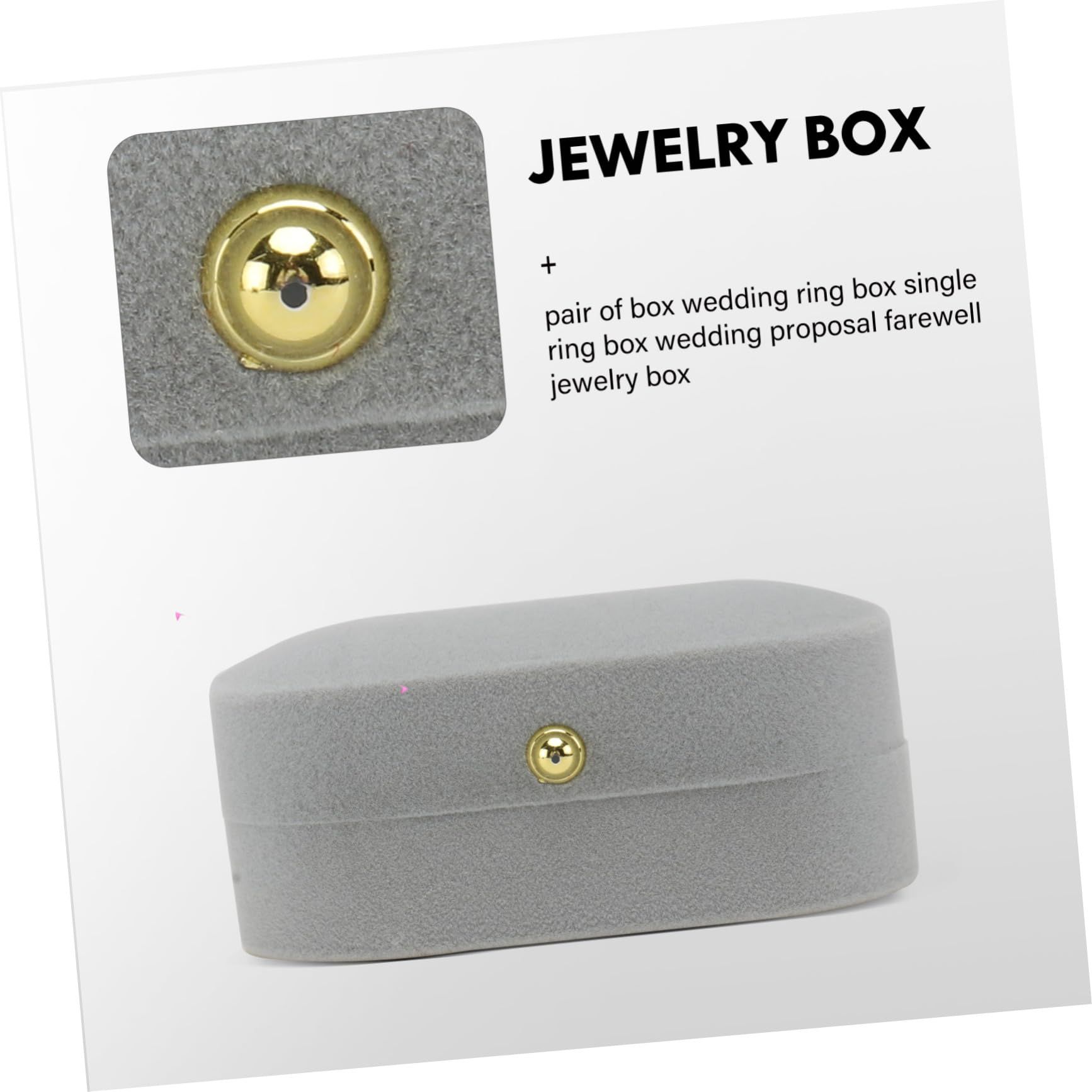 Boxes Ring Storage Case Storage Container Storage Case Finger Ring Case Zombie view 5