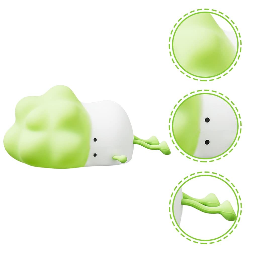 Cute Kids Night Light LED Vegetables Nursery Light Portable Silicone Bedside view 4