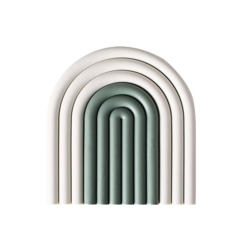 Silicone Cup Mat, Elastic Cup Mat Heat Insulation Silicone Anti-Slid Fine