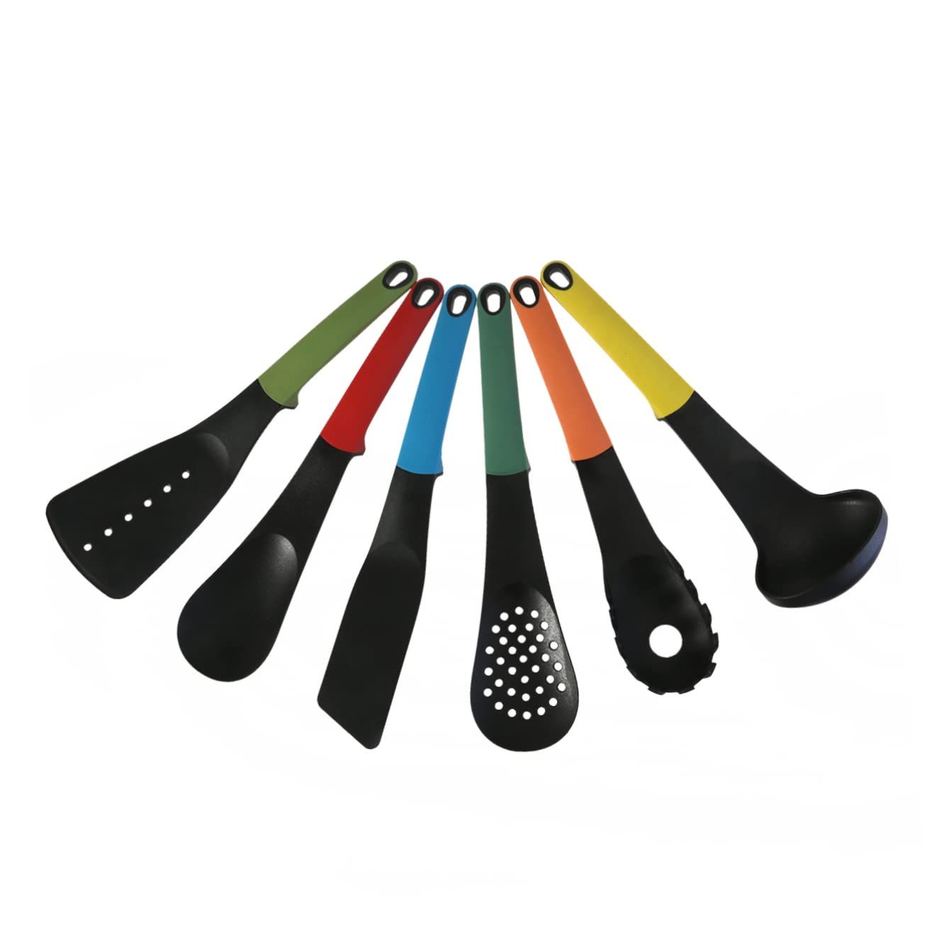 Frying Spoon Silicone Turner Spatula Soup Spoon Nylon Rice Paddle Silicone view 3