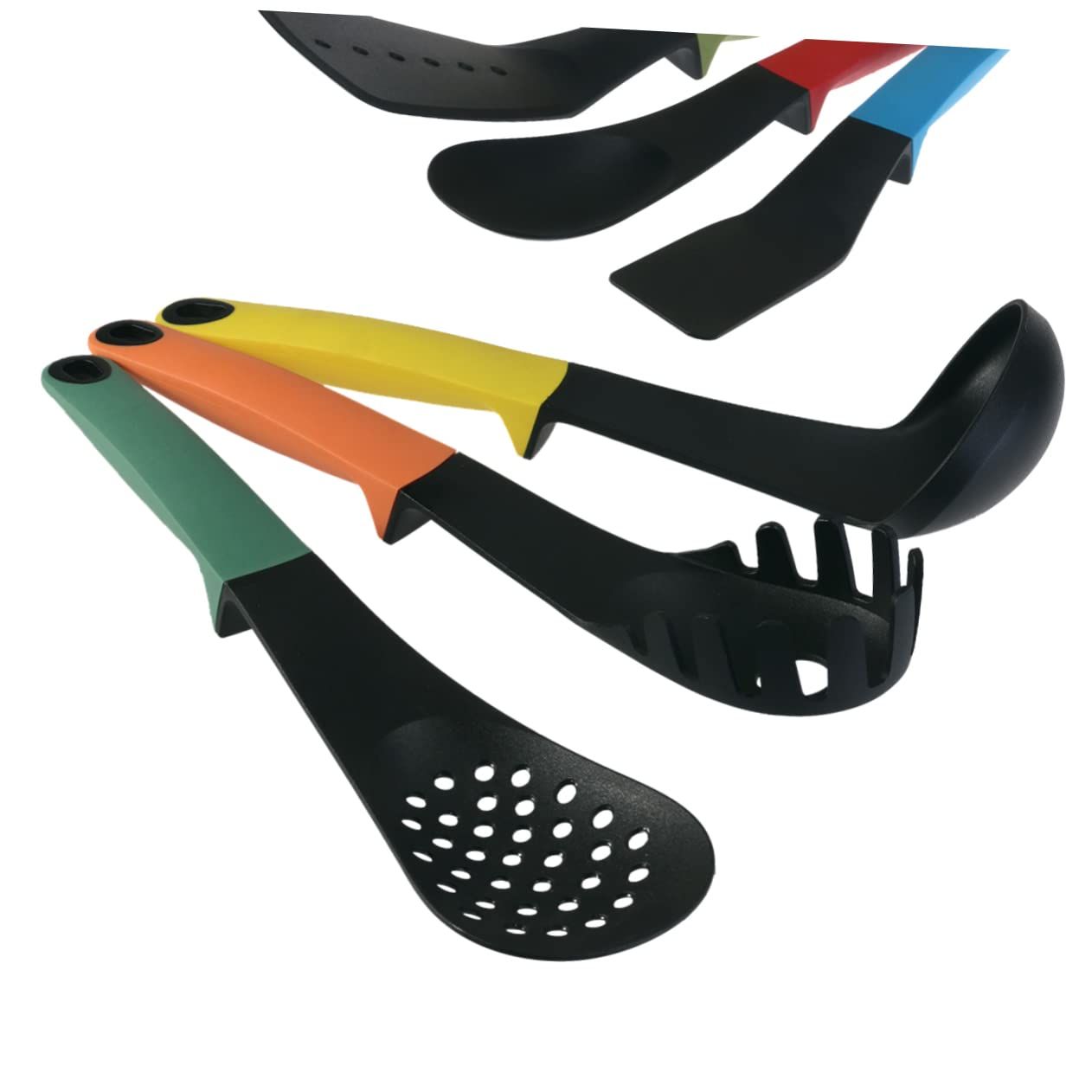 Frying Spoon Silicone Turner Spatula Soup Spoon Nylon Rice Paddle Silicone view 4