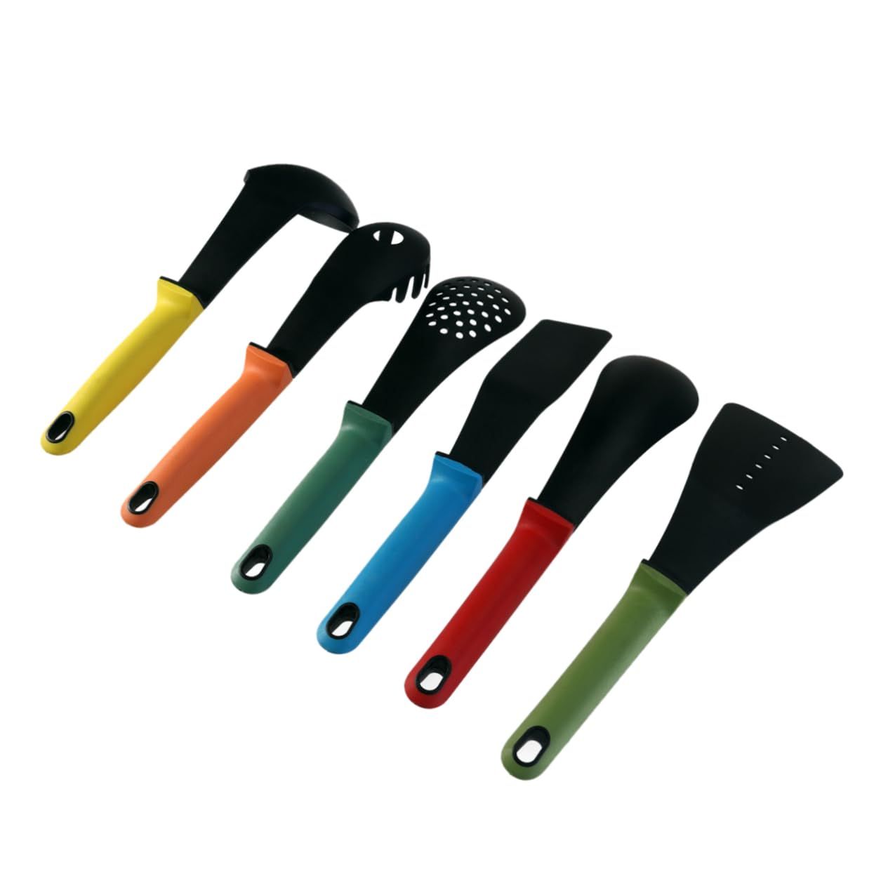 Frying Spoon Silicone Turner Spatula Soup Spoon Nylon Rice Paddle Silicone view 5