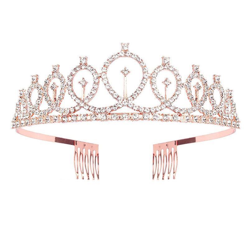 Birthday Girl Sash & Rhinestone Kit - Rose Gold Birthday Gifts Glitter view 2