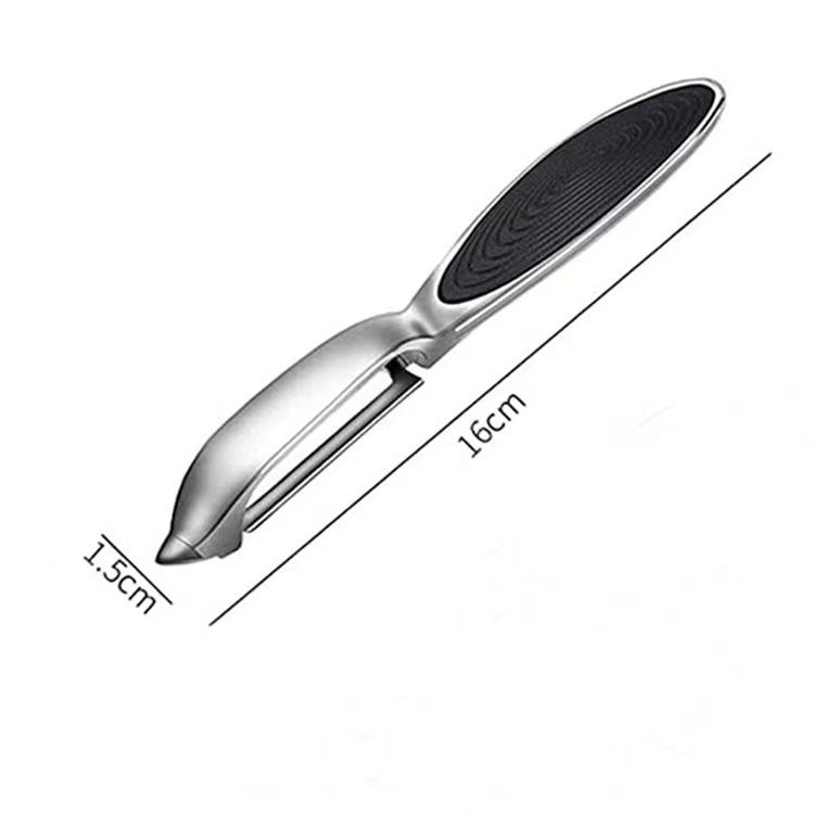 Ginger, Mango Peelers For Kitchen, I and Y Peeler Stainless Steel, Straight & view 4