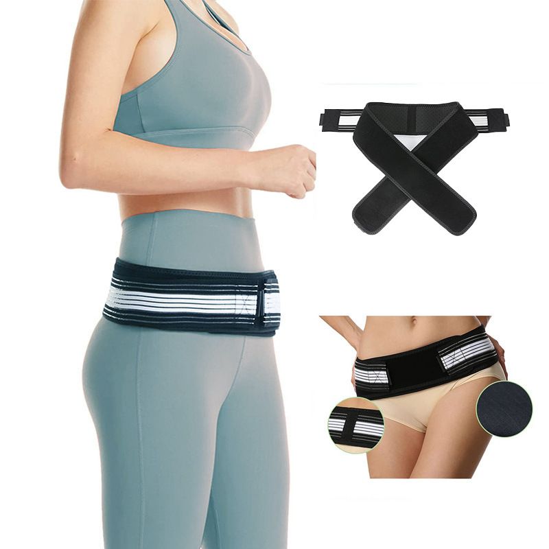 Lumbar Support Belt, Back Brace for Lower Back Brace for Men Lower Back Back view 4