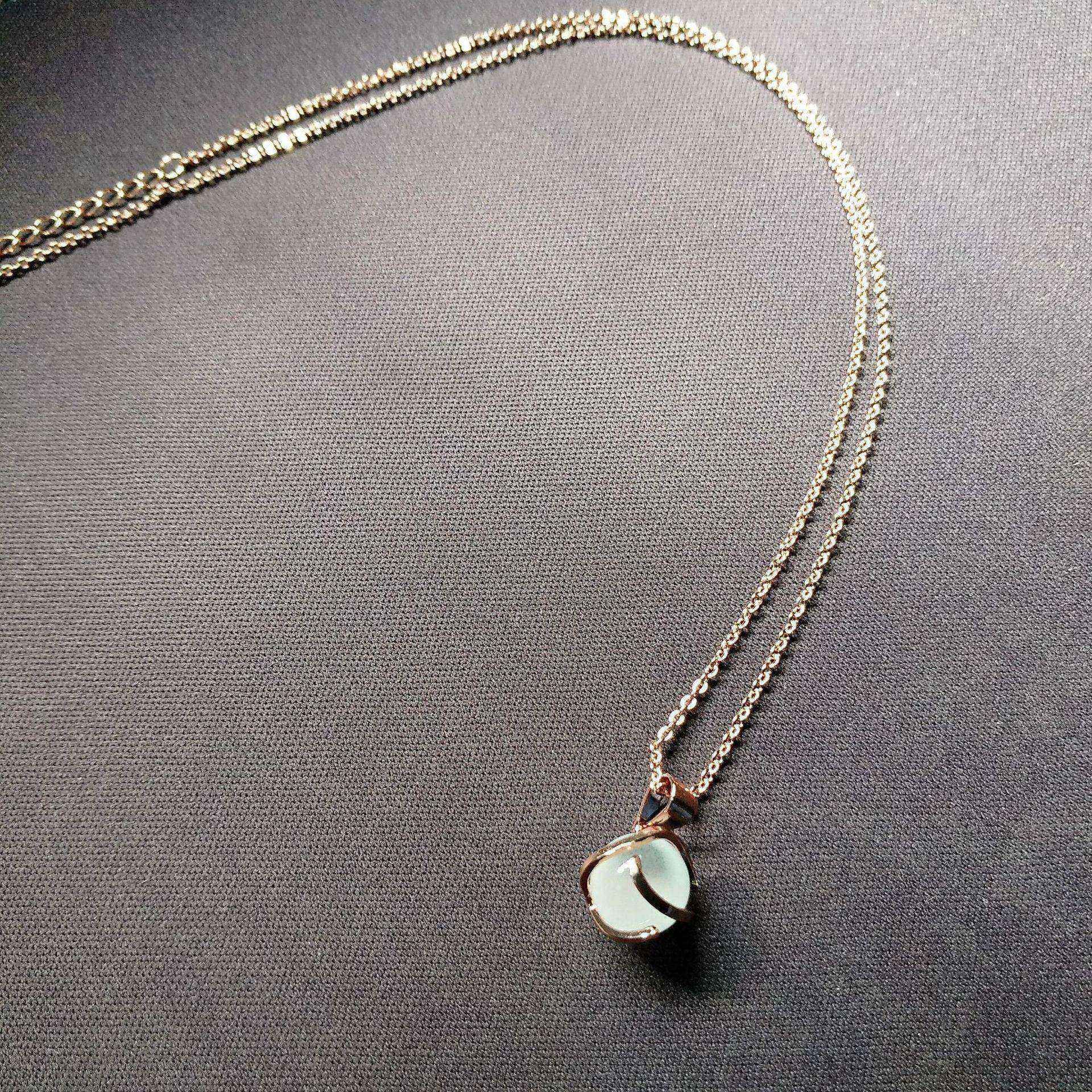 Natural Fresh Water Pearl Pendant Necklace for Women view 2