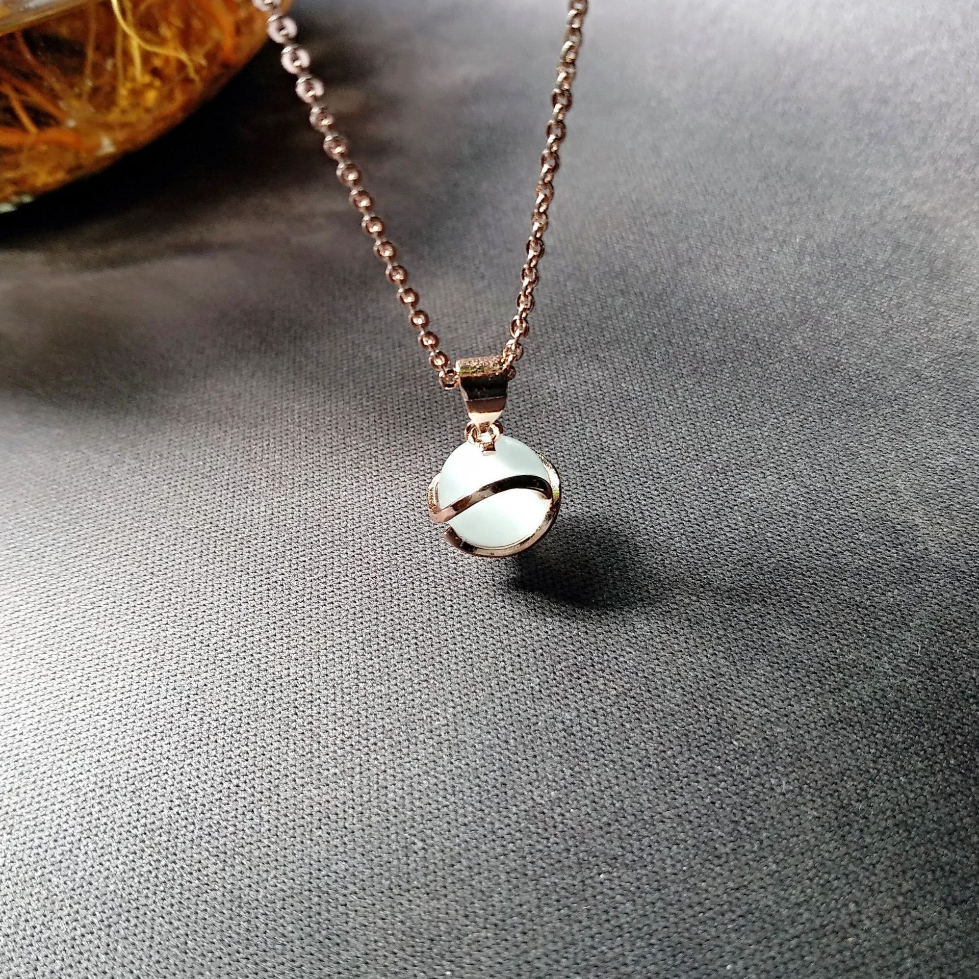 Natural Fresh Water Pearl Pendant Necklace for Women view 5