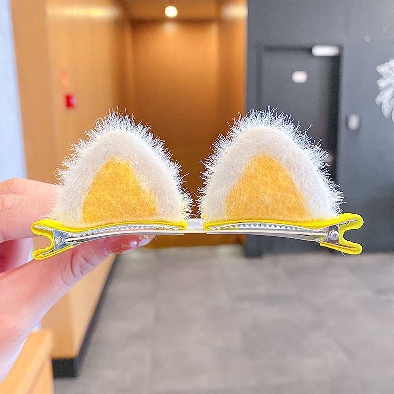 Cat Ears Hairpin Animals Ear Hair Clip Kids Cat Ear Hair Clamp Animal view 4