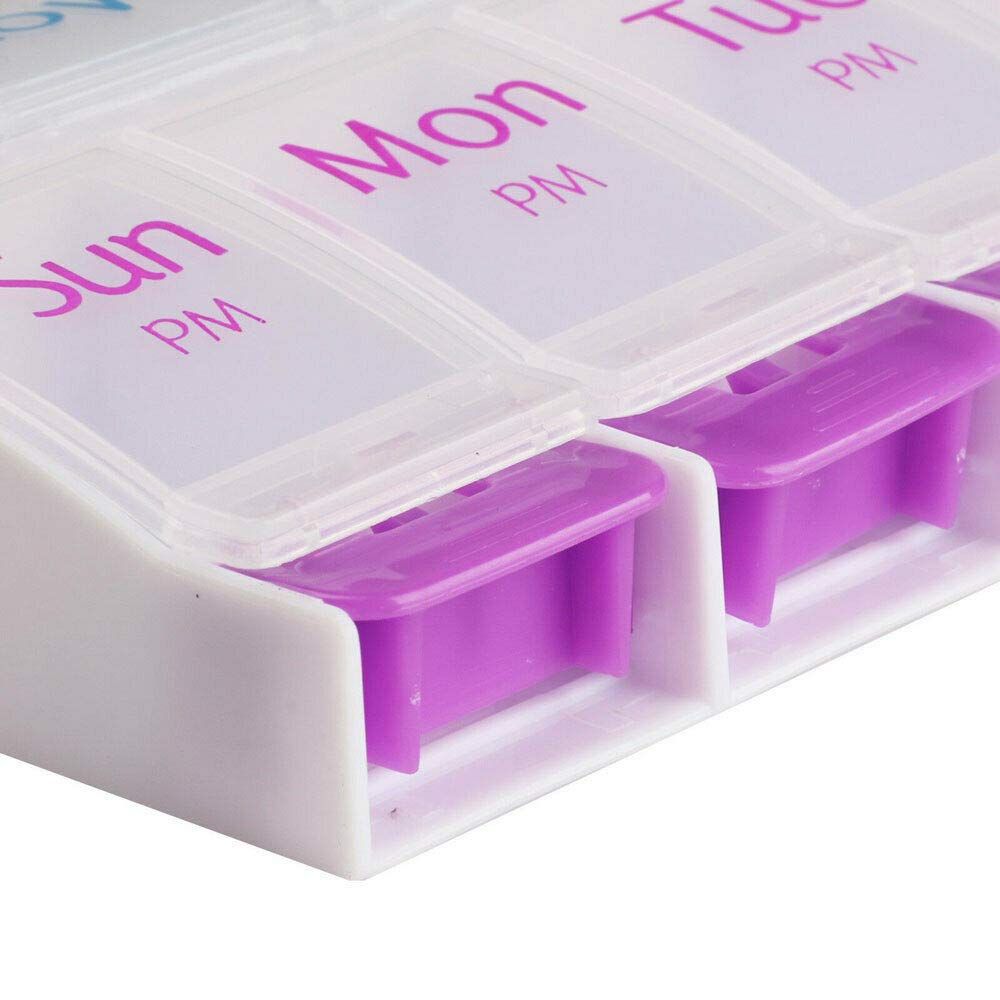 Push Button (7-Day) Pill Case view 4