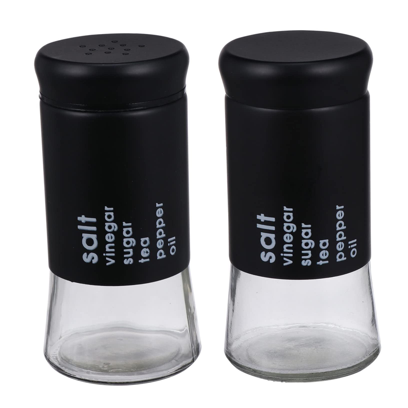 2pcs Kitchen Spice Bottle Kitchen Seasoning Jars Seasoning Bottle Condiment