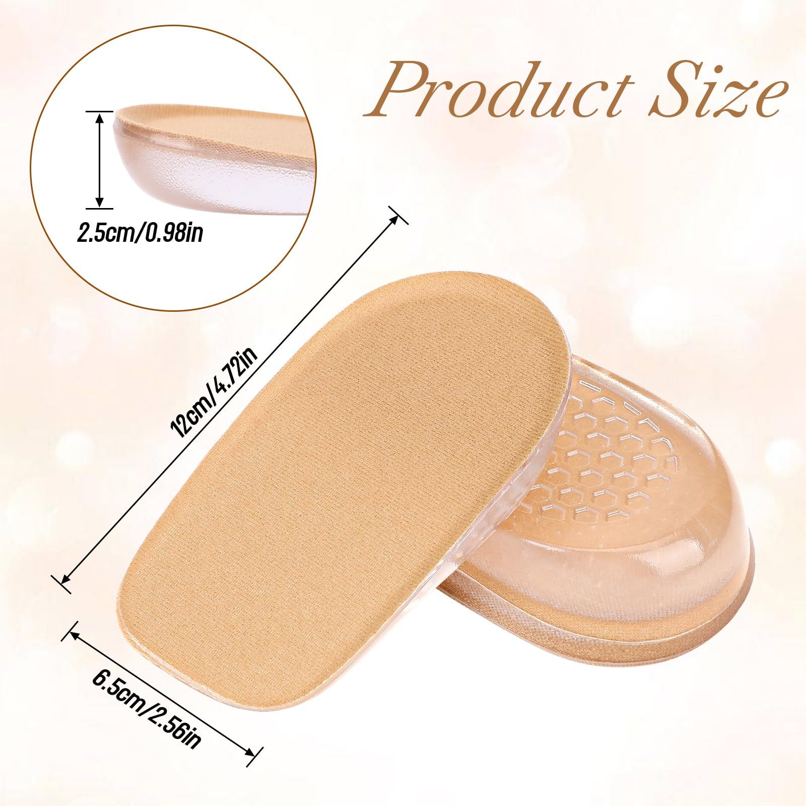 Uneven Legs, Shoe Lifts for Women Men, Heel Lifts for Leg Length Discrepancy view 4