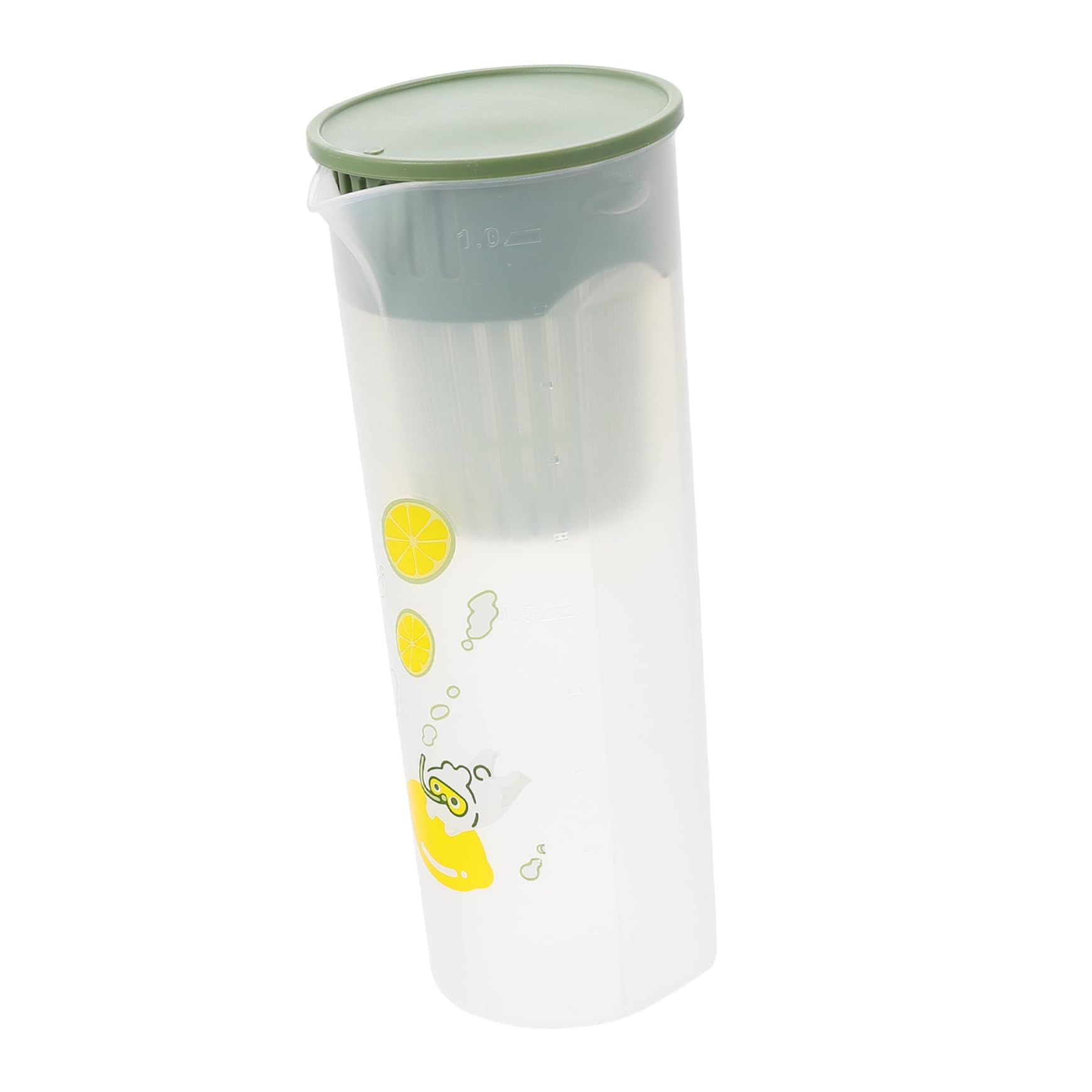 Water Bottle with Lids Beverage Kettle Clear Containers Containers Pitcher