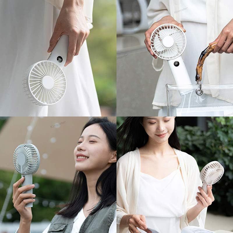 Handheld Personal Fan Portable Mini USB Handheld Fan 3600mah Rechargeable Mini view 2