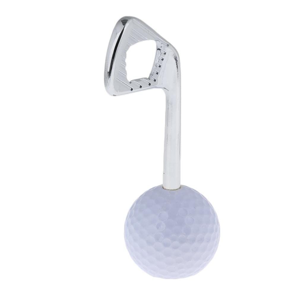 Stainless Steel Golf Ball-Shaped Bottle Opener Novelty Corkscrew Wine And Beer view 4