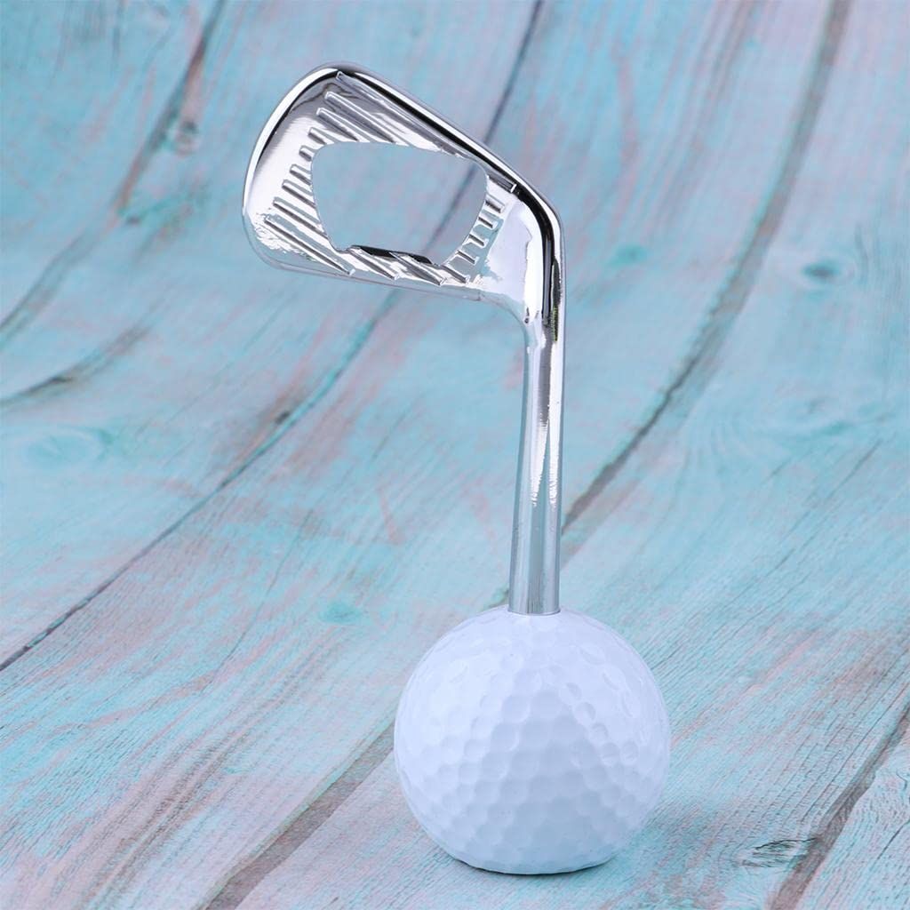 Stainless Steel Golf Ball-Shaped Bottle Opener Novelty Corkscrew Wine And Beer view 5