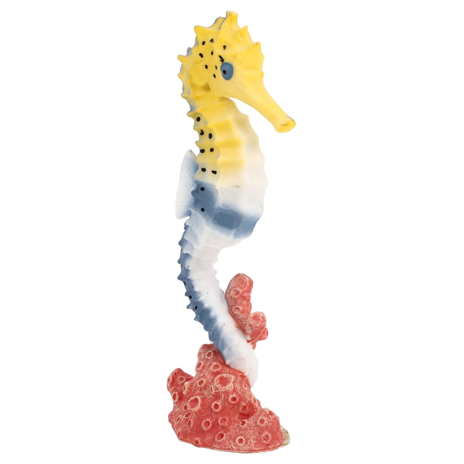 1pc Seahorse Plastic Toy Sea Animal Model Ornament Plastic Simulation Sea — image 1