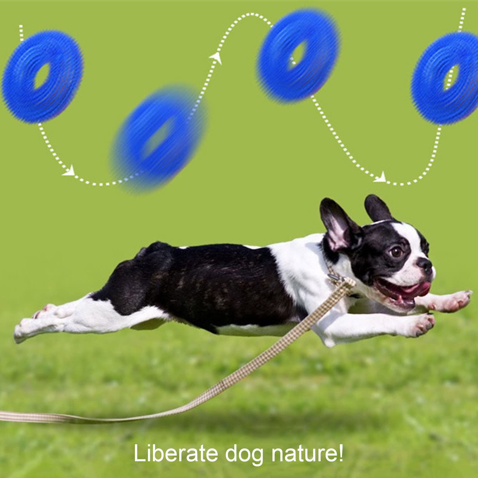 Toys for Aggressive Chewers Dental Cleaning [Non-Toxic Soft Natural Rubber] view 3