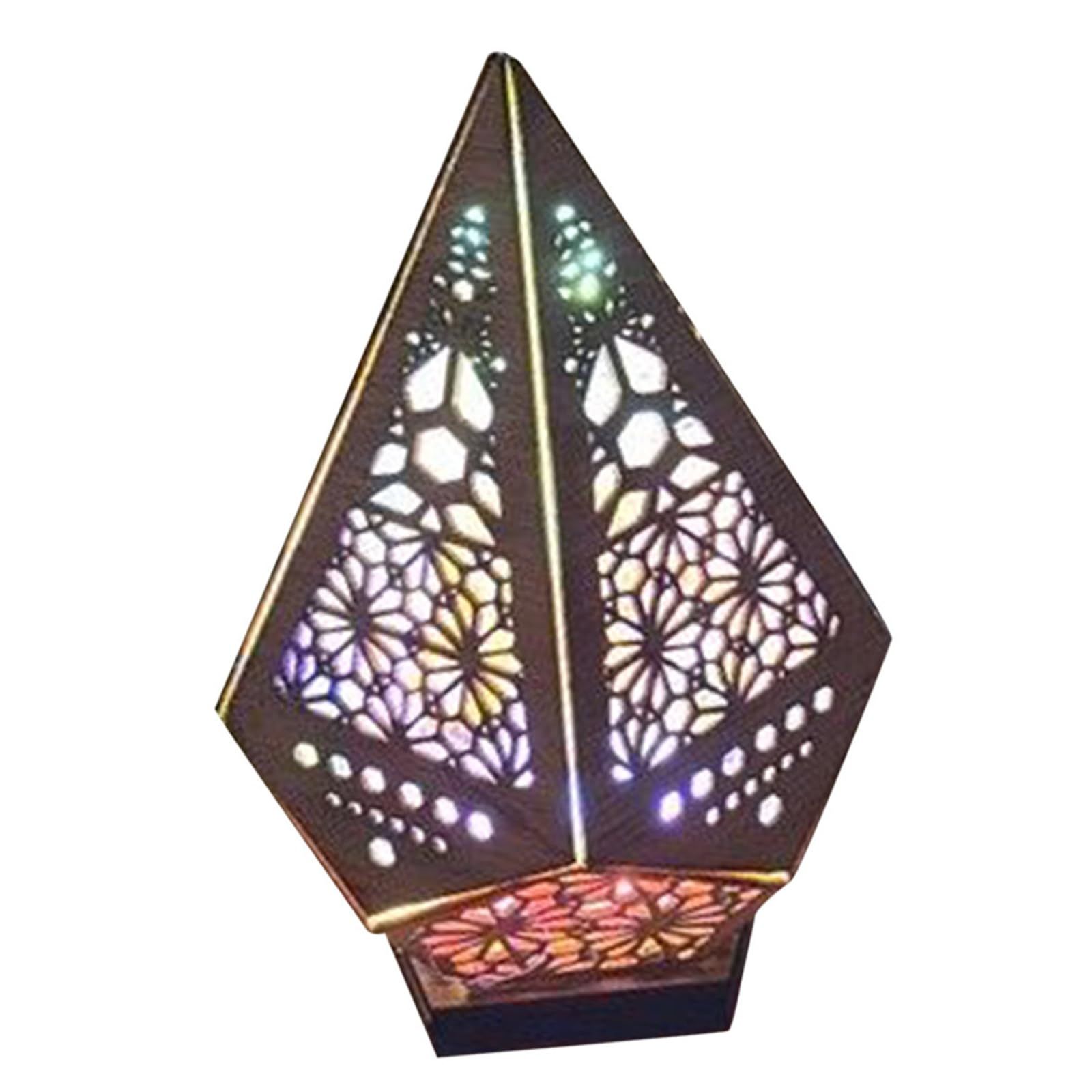 Bohemian Wooden Floor Lamp