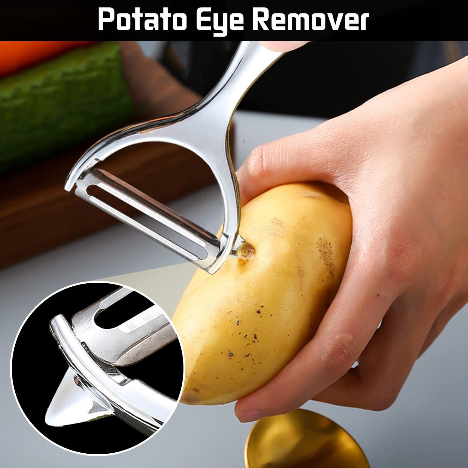 Fruit Potato Carrot Apple Peeler view 3
